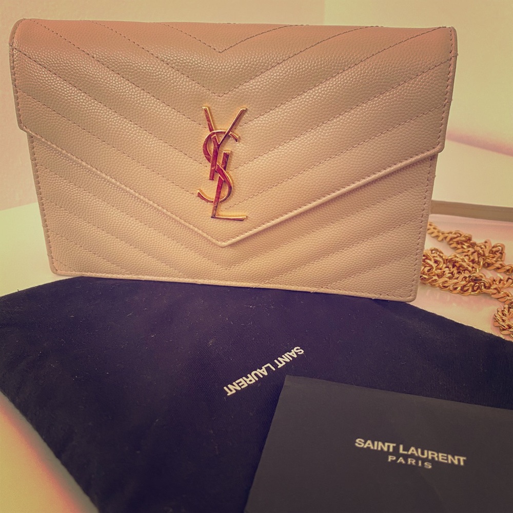 SOLD YSL Envelope Crossbody Bag
